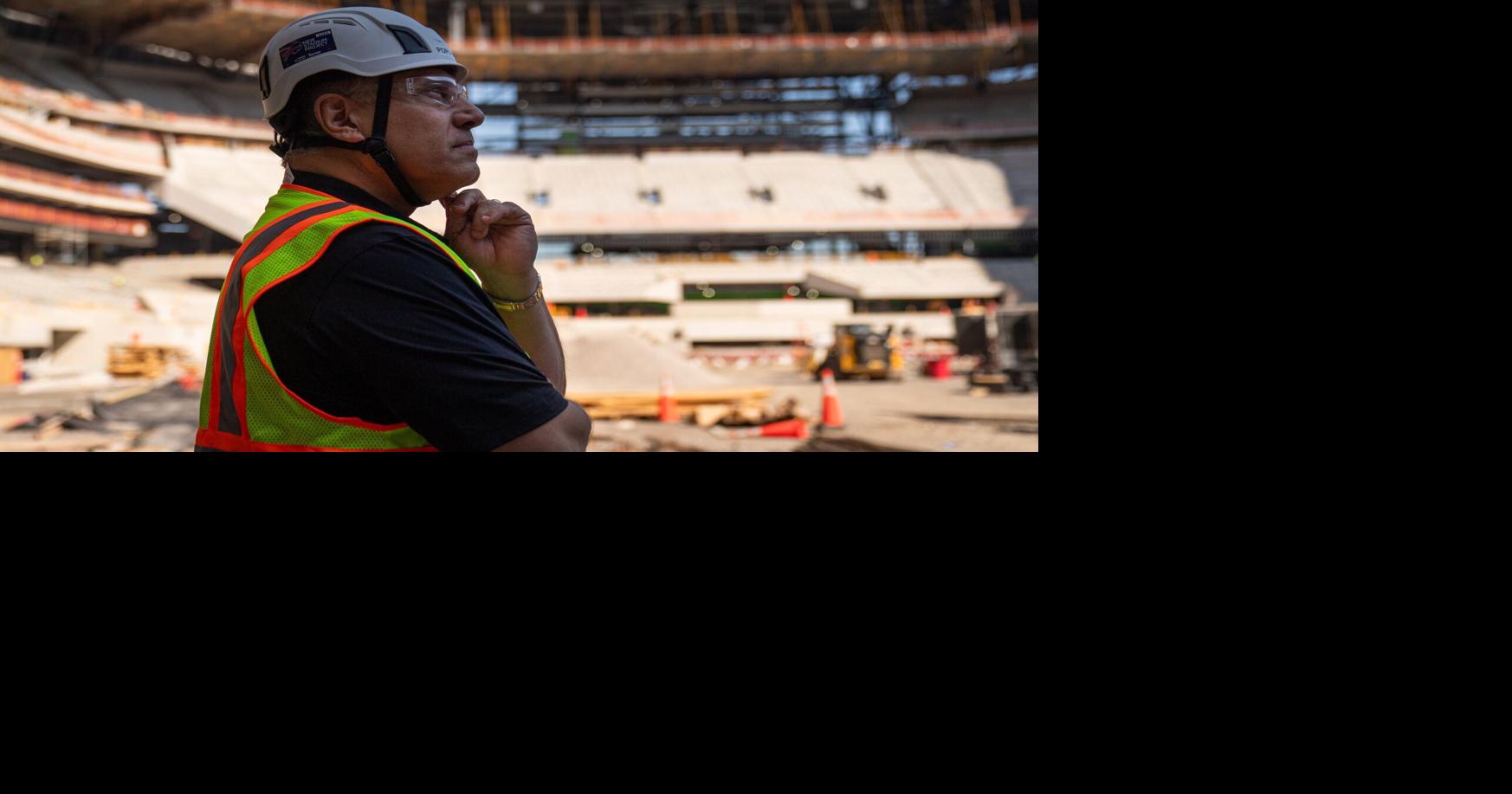 He's a man of two stadiums, but Scott Radecic is looking to the future