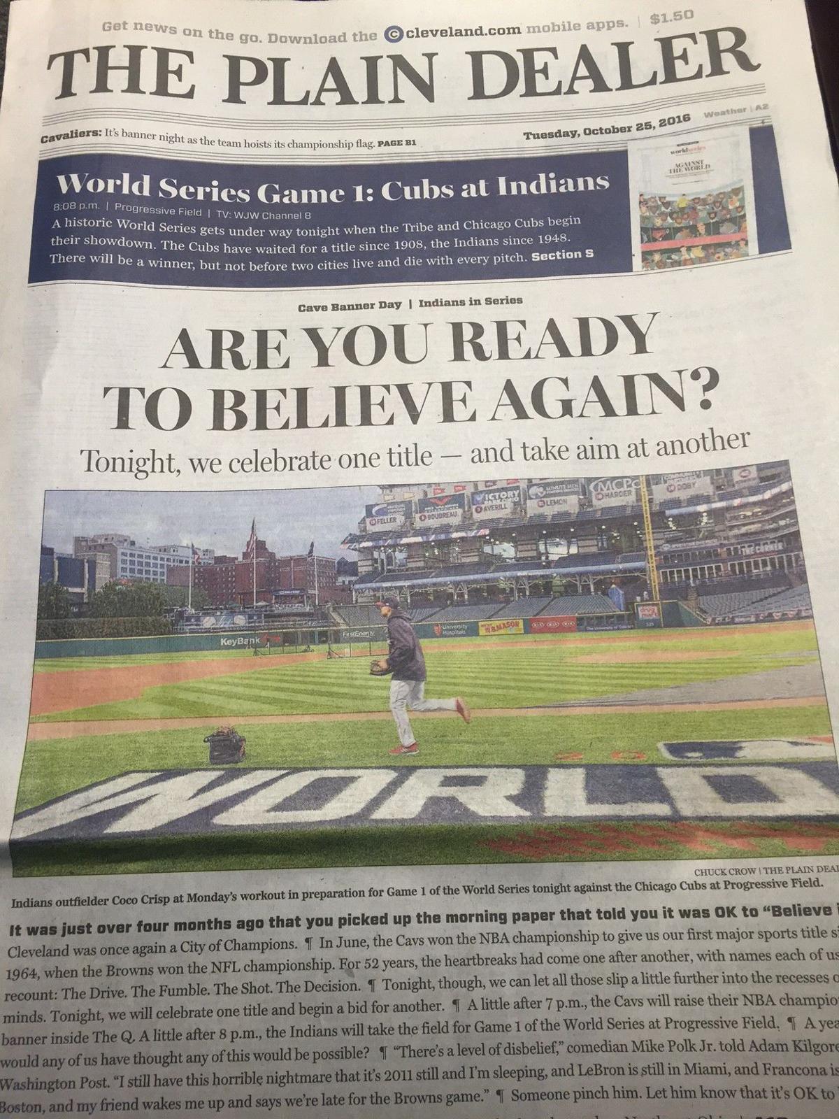 It S All Happening On A Wild Tuesday In Believeland Professional Buffalonews Com