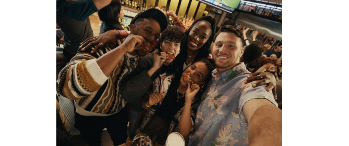 Josh Allen in new Buffalo Wild Wings ad