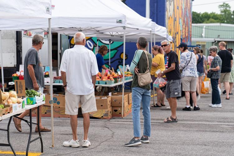 Selling the North Tonawanda farmers market before and after