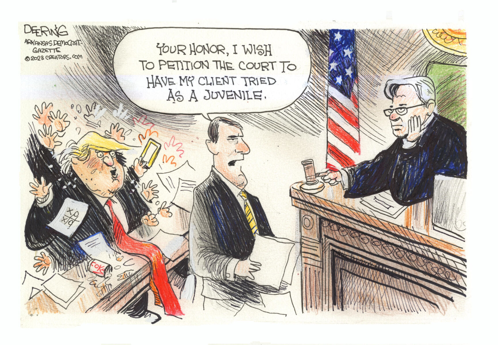 17 Political Cartoons Tackle Donald Trump's Indictment