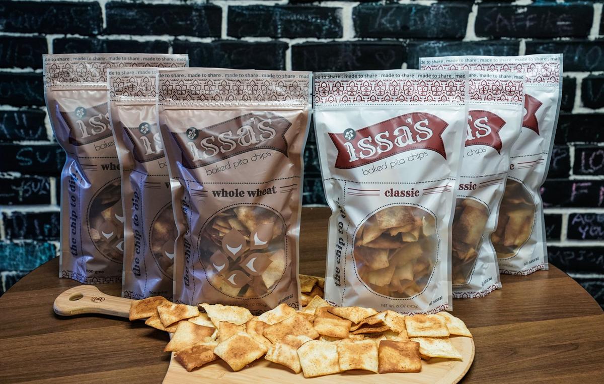 A pita chip packing extra crunch