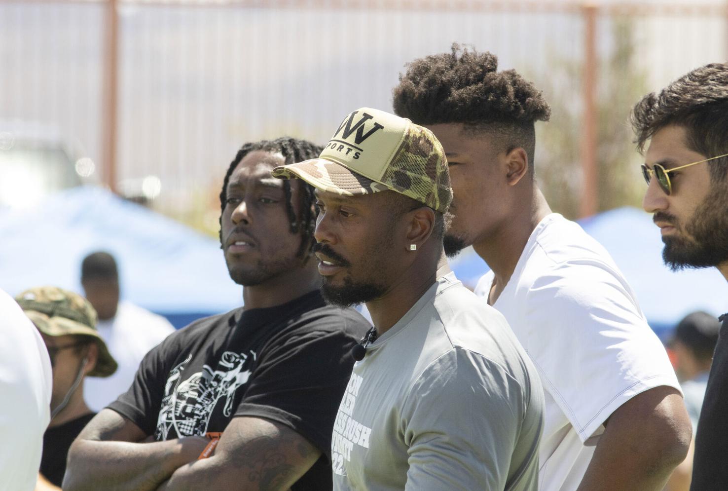 Bills' Von Miller continues to teach, and learn, at annual pass rush summit
