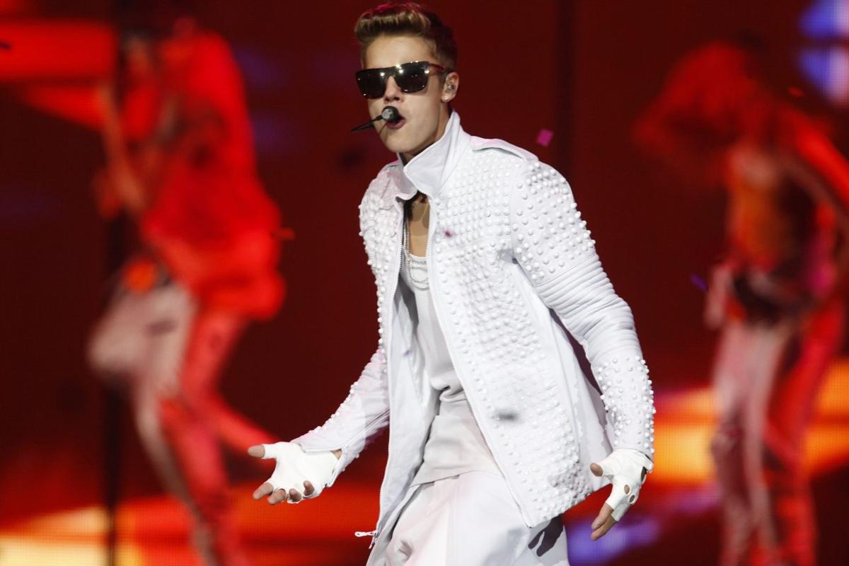 Justin Bieber in concert