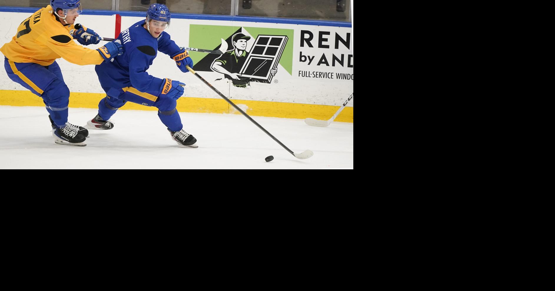 Clarence's Gavin McCarthy returns to home ice with Sabres in Prospects Showcase