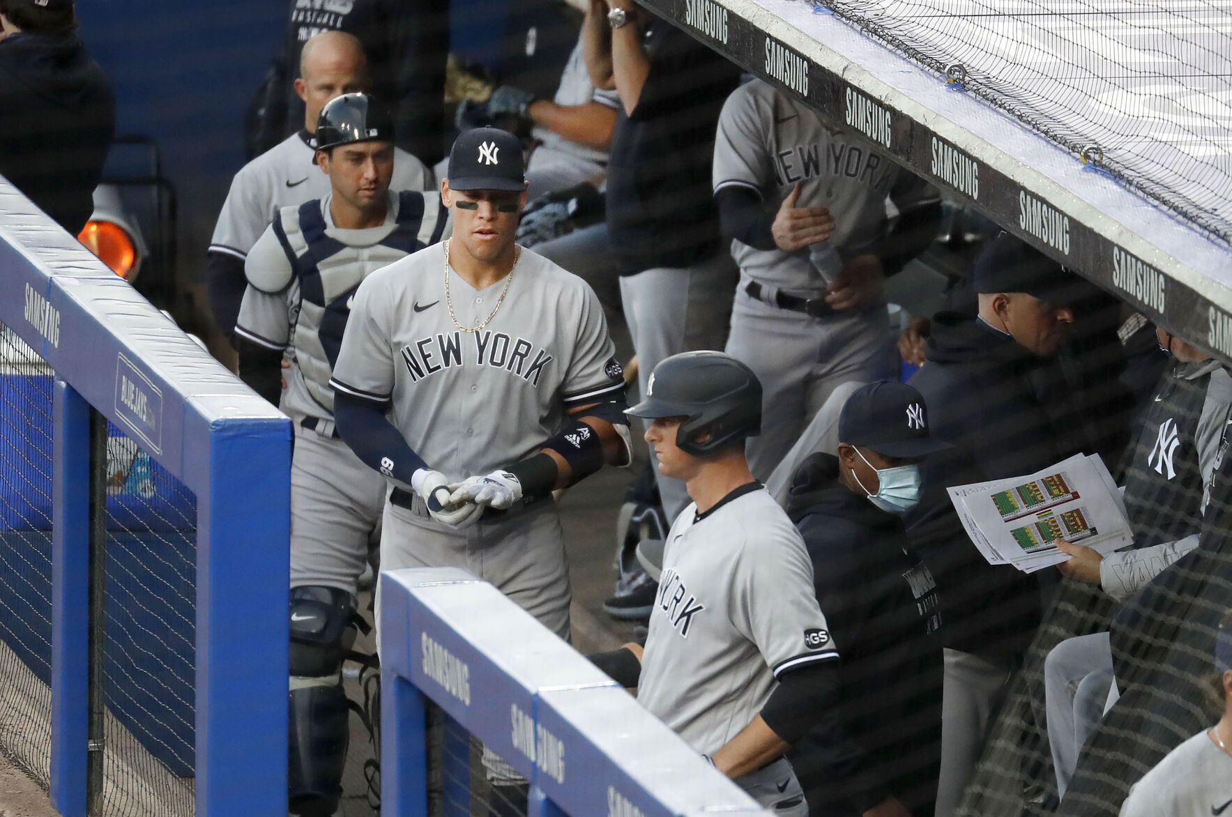 Just like last year, Yankees arrive in Buffalo in midst of major struggles