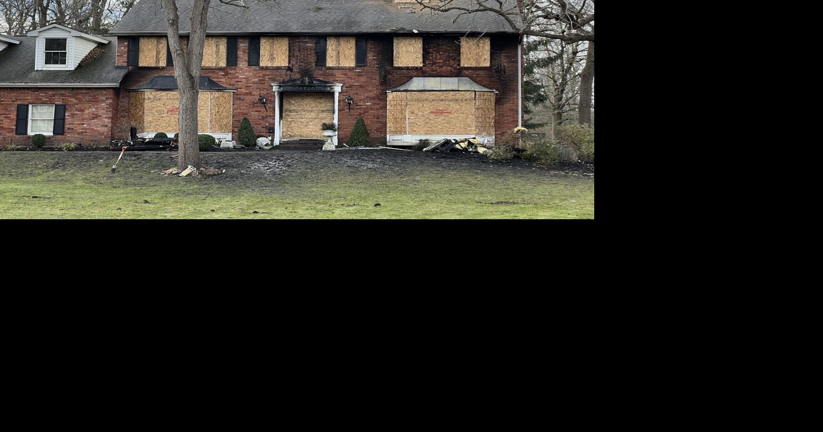 Clarence house fire Spaulding Lake