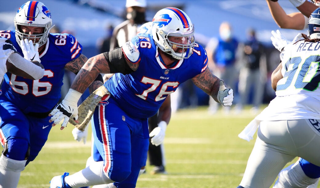 Former Bills lineman Jon Feliciano says offensive line treated