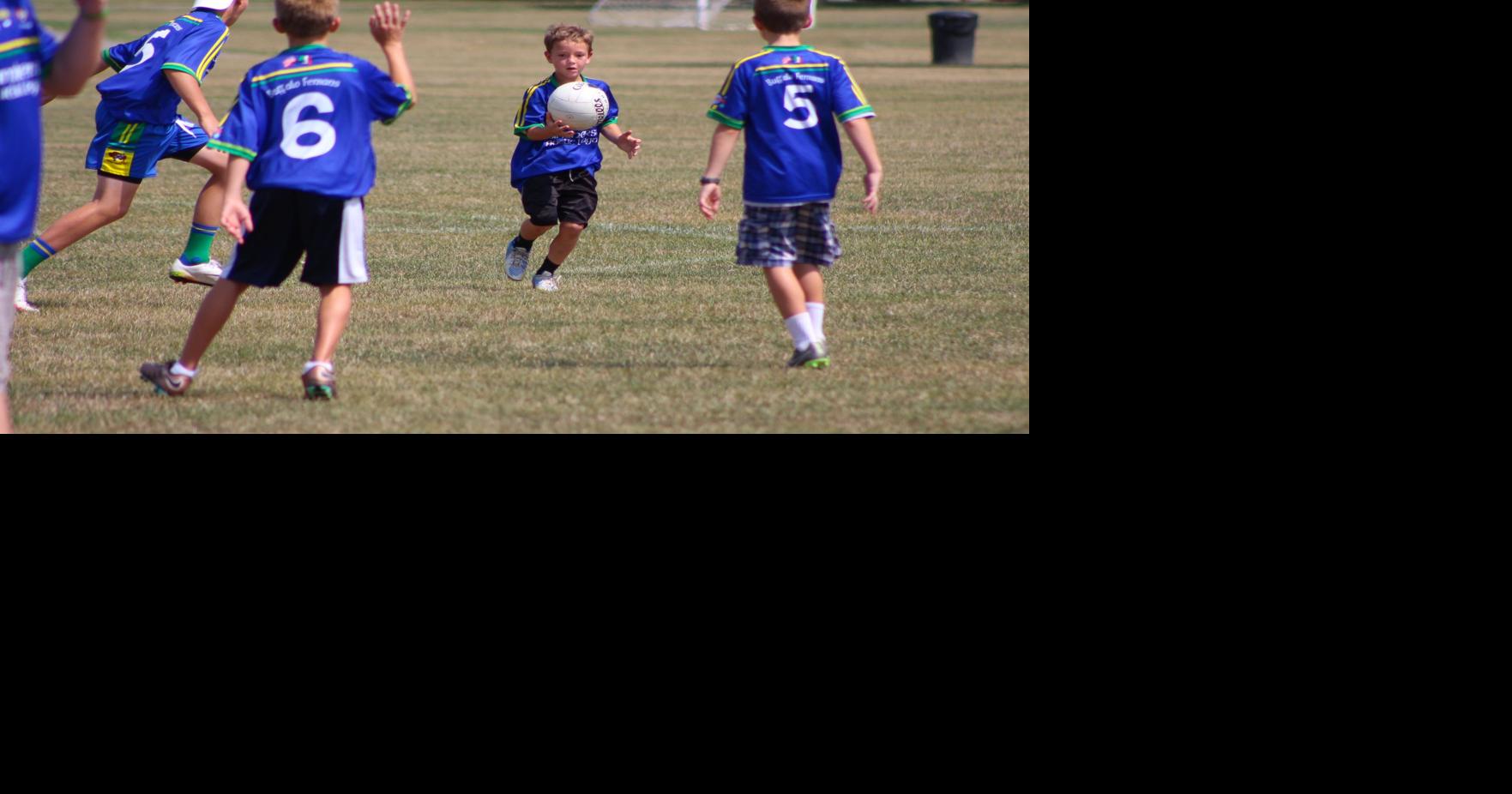 It might look like soccer or lacrosse, but it's the Gaelic games