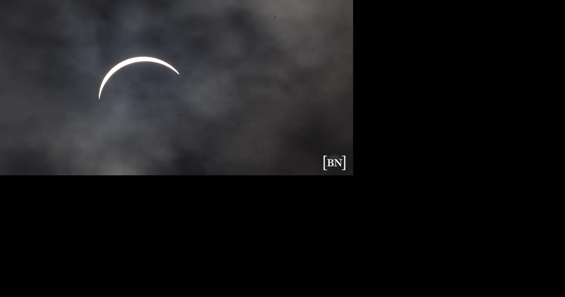 Videos of the total solar eclipse in Western New York