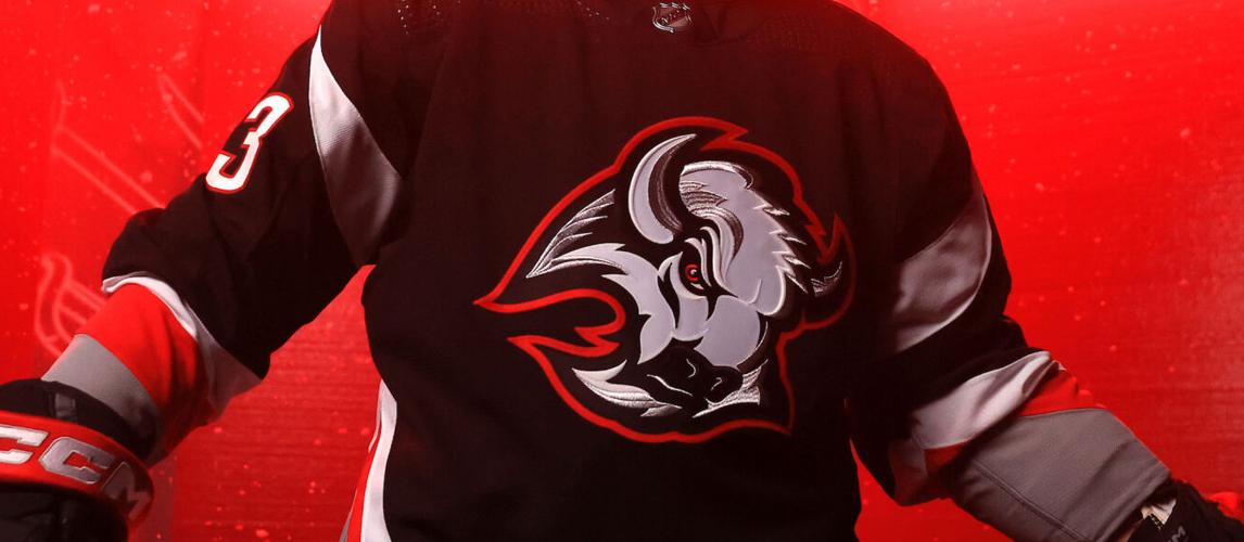 Sabres unveil revamped red-and-black Goathead