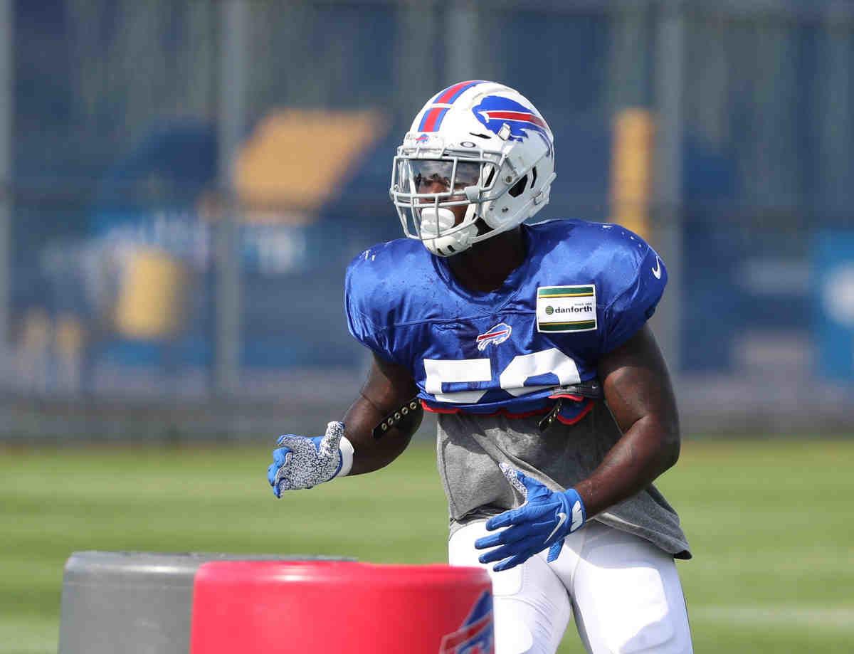 1013498000 McCoy Sports Buffalo Bills linebacker Vosean Joseph (copy)