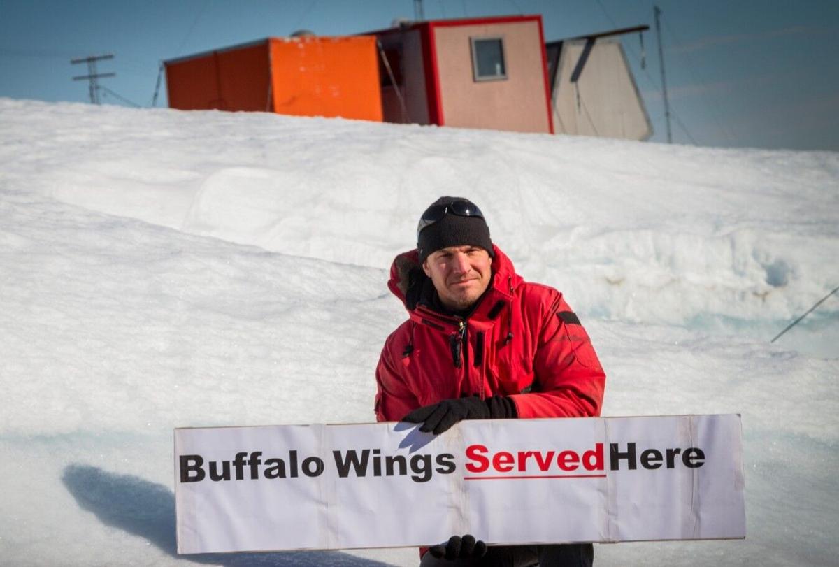 Justin Chambers at Mawson Station by Justin Chambers