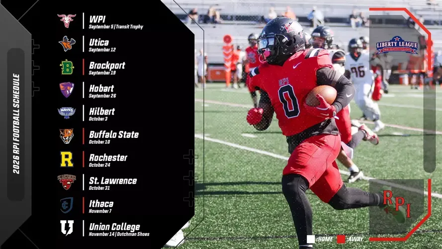 RPI Announces 2026 Football Schedule