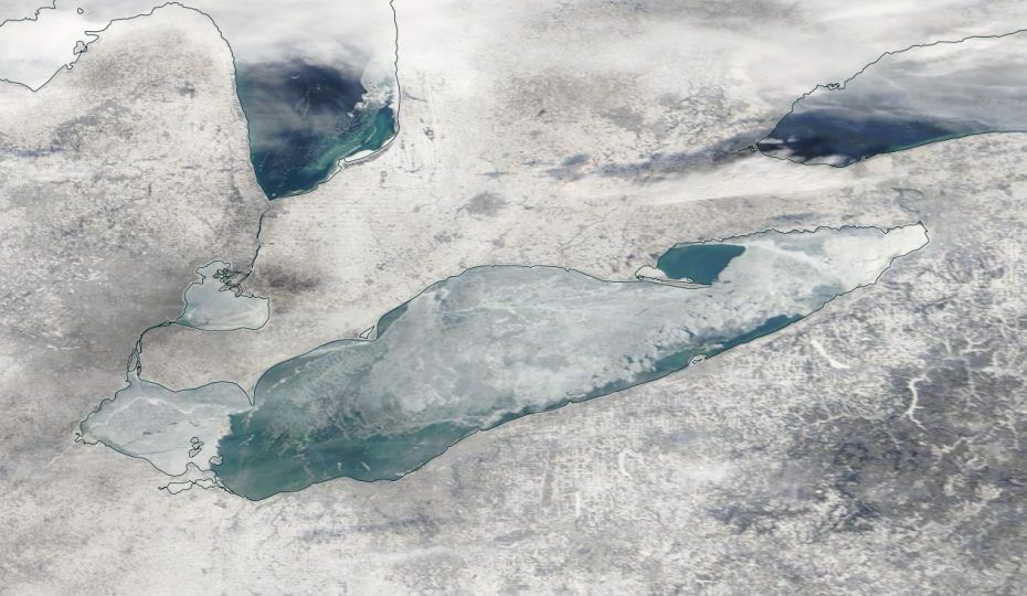How iced over is Lake Erie today? Only about 17 percent Local News