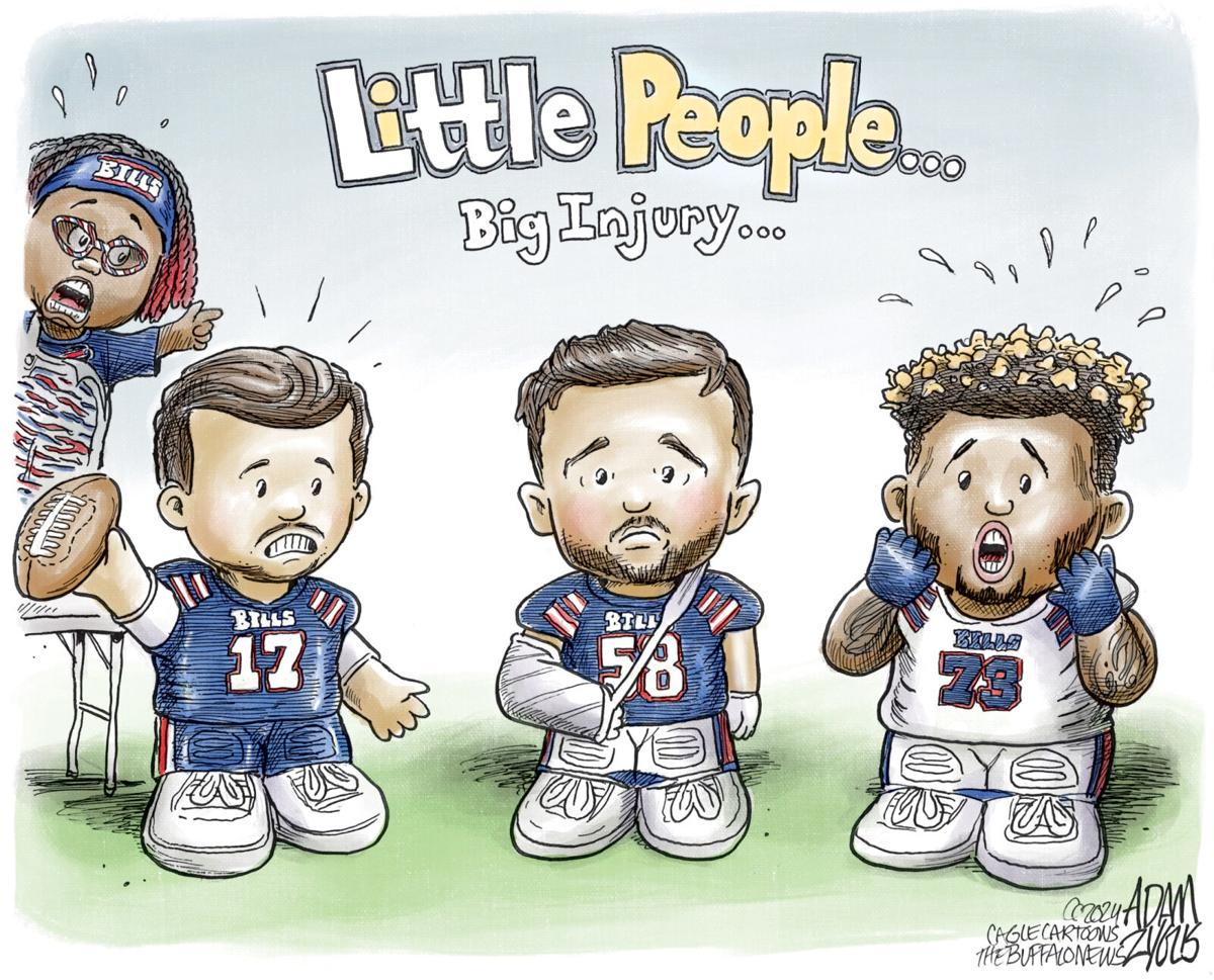 Adam Zyglis Bills Little People