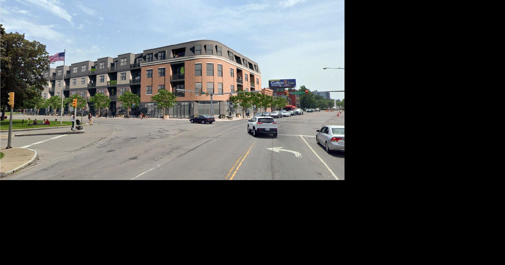 Forest Lawn opposes proposed apartments at Locker Room site