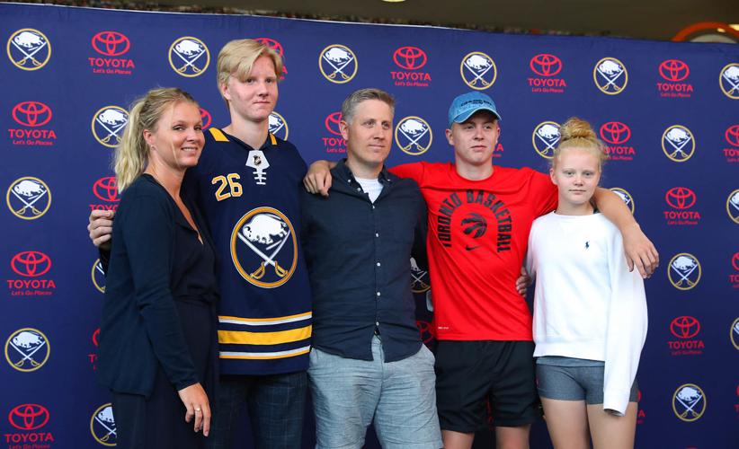 Rasmus Dahlin on his arrival in Buffalo: 'Finally I'm here