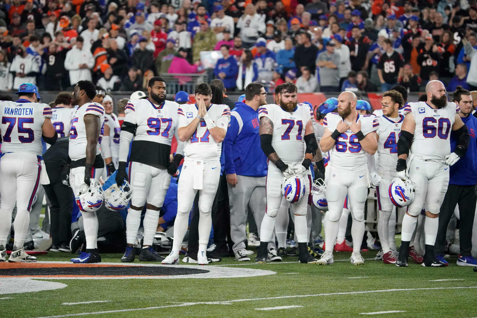 Bills safety Damar Hamlin in critical condition after cardiac