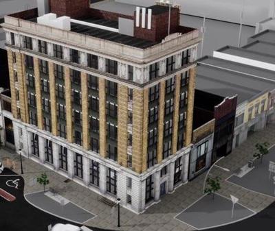 First National Bank-Manny Hanny rendering-Olean
