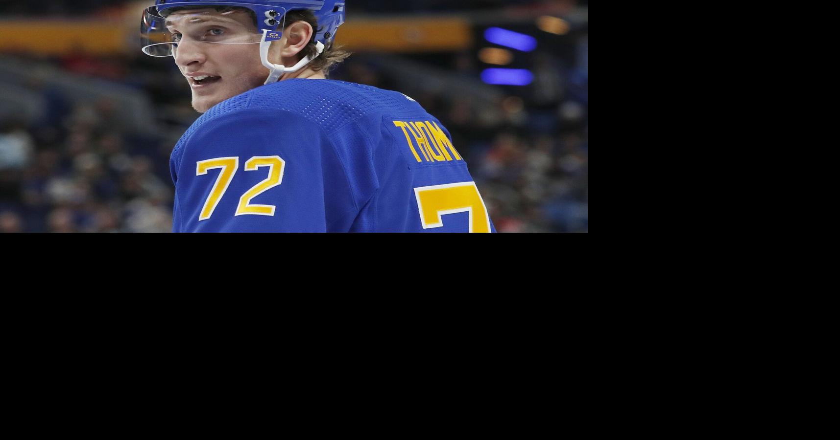 Tage Thompson's return to Sabres comes out of necessity