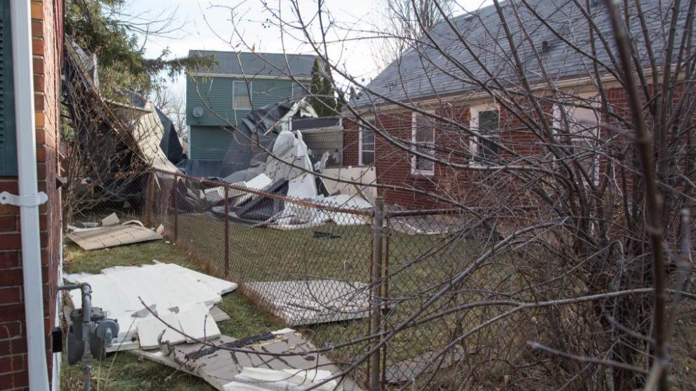 Cheektowaga School Roof Blown Off As Winds Whip Western New York Local News Buffalonews Com