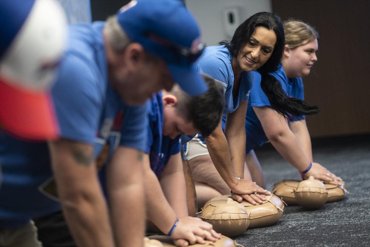 Bills, Damar Hamlin + community partners host Hands-Only CPR event