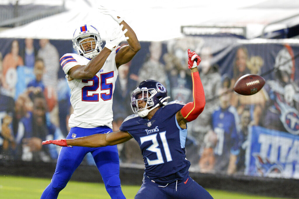 Titans stop Josh Allen on 4th down in final seconds to upset Bills