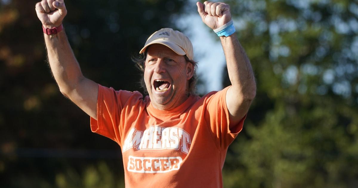 Why did Bobby DiNunzio step away from Amherst soccer after 22 years? It's all about the kids