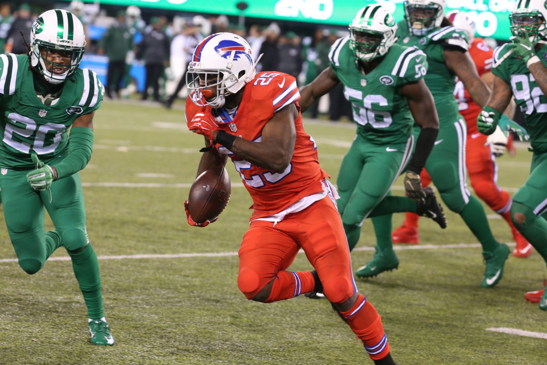 jets and bills uniforms