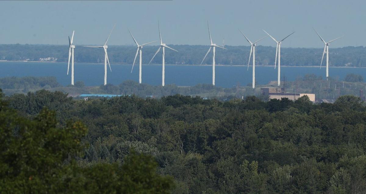 wind turbines