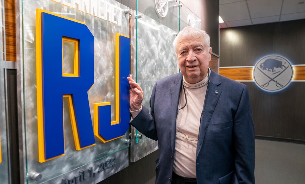 Buffalo Sabres honor Rick Jeanneret with RJ Night at KeyBank Center