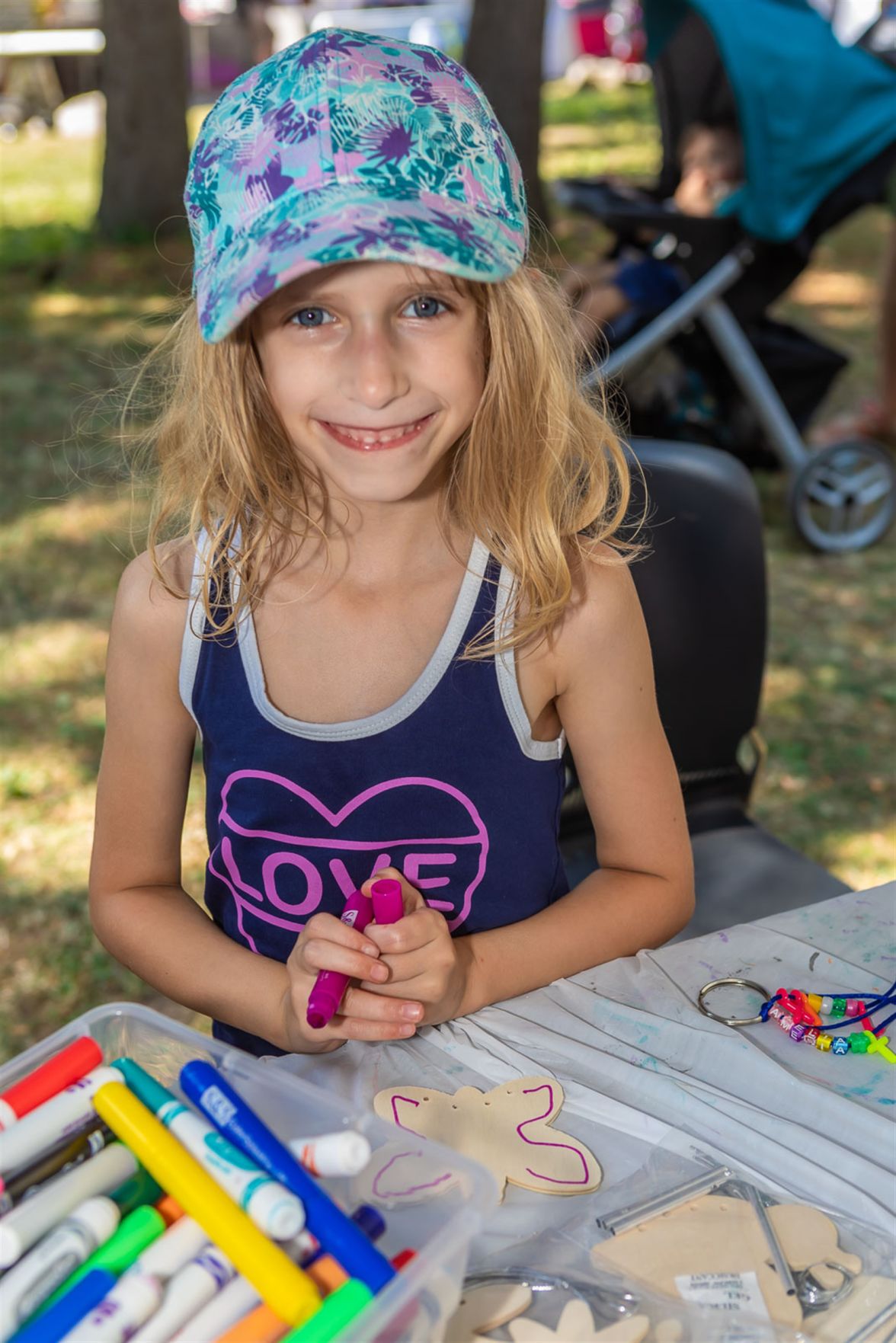 Smiles at Glen Park Art Festival in Williamsville Multimedia