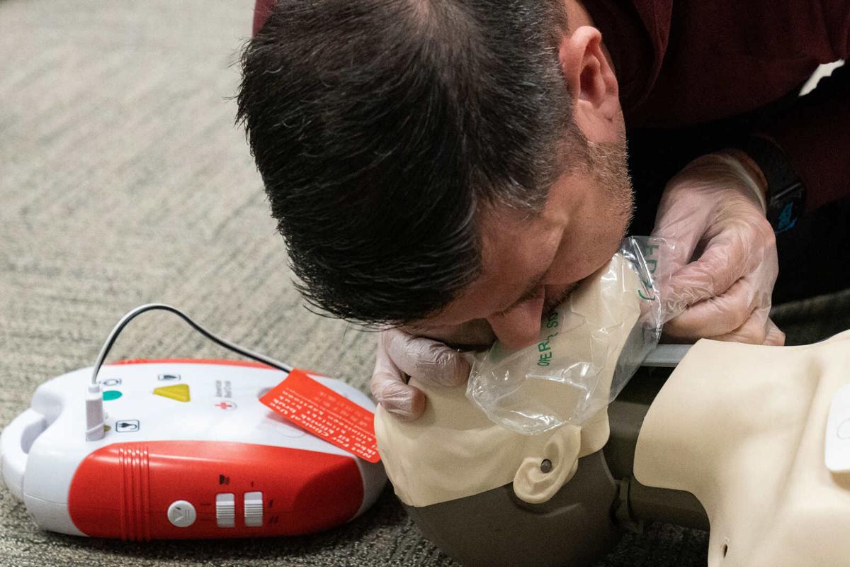 Buffalo Bills player Damar Hamlin hits Capitol Hill to tout CPR, AEDs