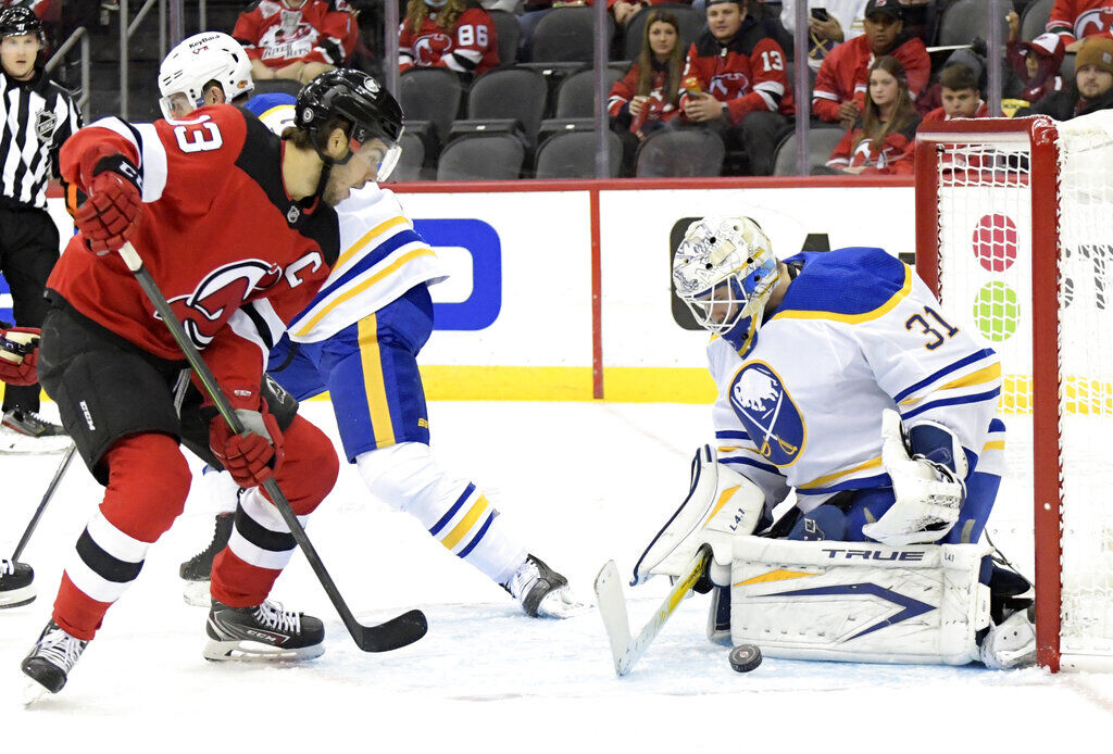 Buffalo Sabres display pressure, aggression in win over Devils