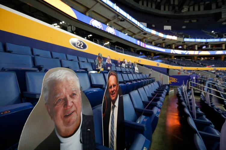 Tonight Rick Jeanneret's banner will be raised to the rafters after 51  years announcing games for the Buffalo Sabres. RJ will always be my  favorite sports commentator of all time and I'm