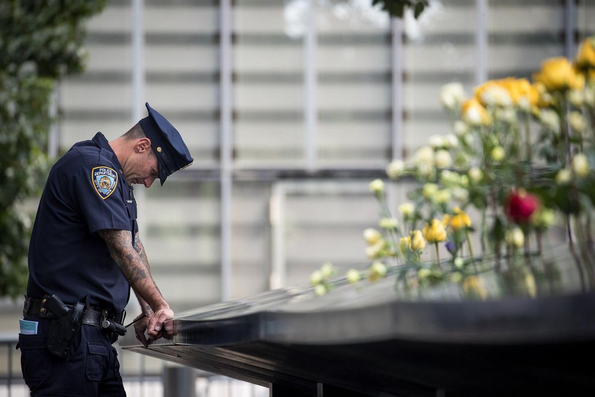 16th Annual Commemoration Ceremony Held At WTC Site For 9/11 Terror Victims