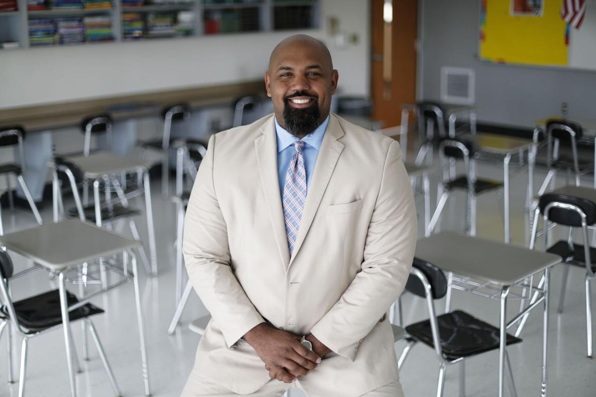 Mckinley High School Principal Mark Abraham