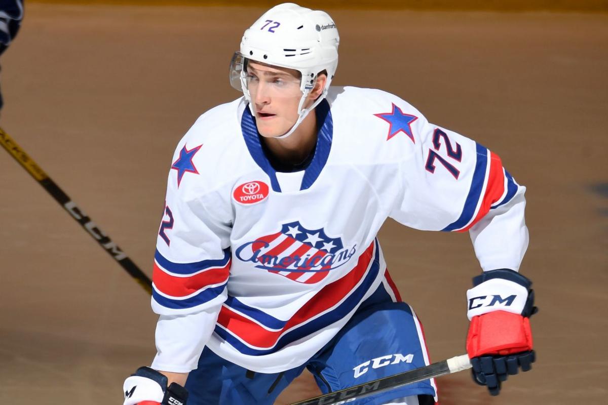 Tage Thompson sent to Rochester Amerks by Buffalo Sabres