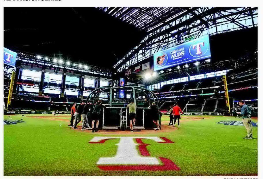 Texas Rangers welcome full fan capacity at home opener