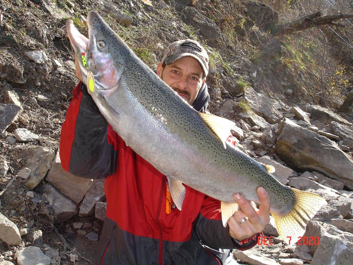 Mike Ziehm steelhead lower Niagara River