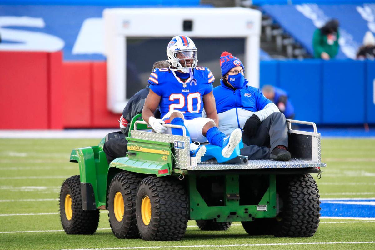 Bills rookie Zack Moss out for the postseason