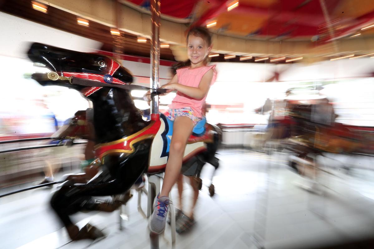 Olcott Beach Carousel Park Delights Youngsters With Joys Of Yesteryear Local News Buffalonews Com