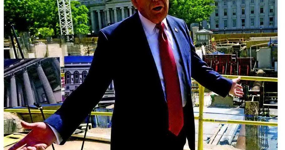 Trump ignores Americans' economic woes while talking up ballroom plans