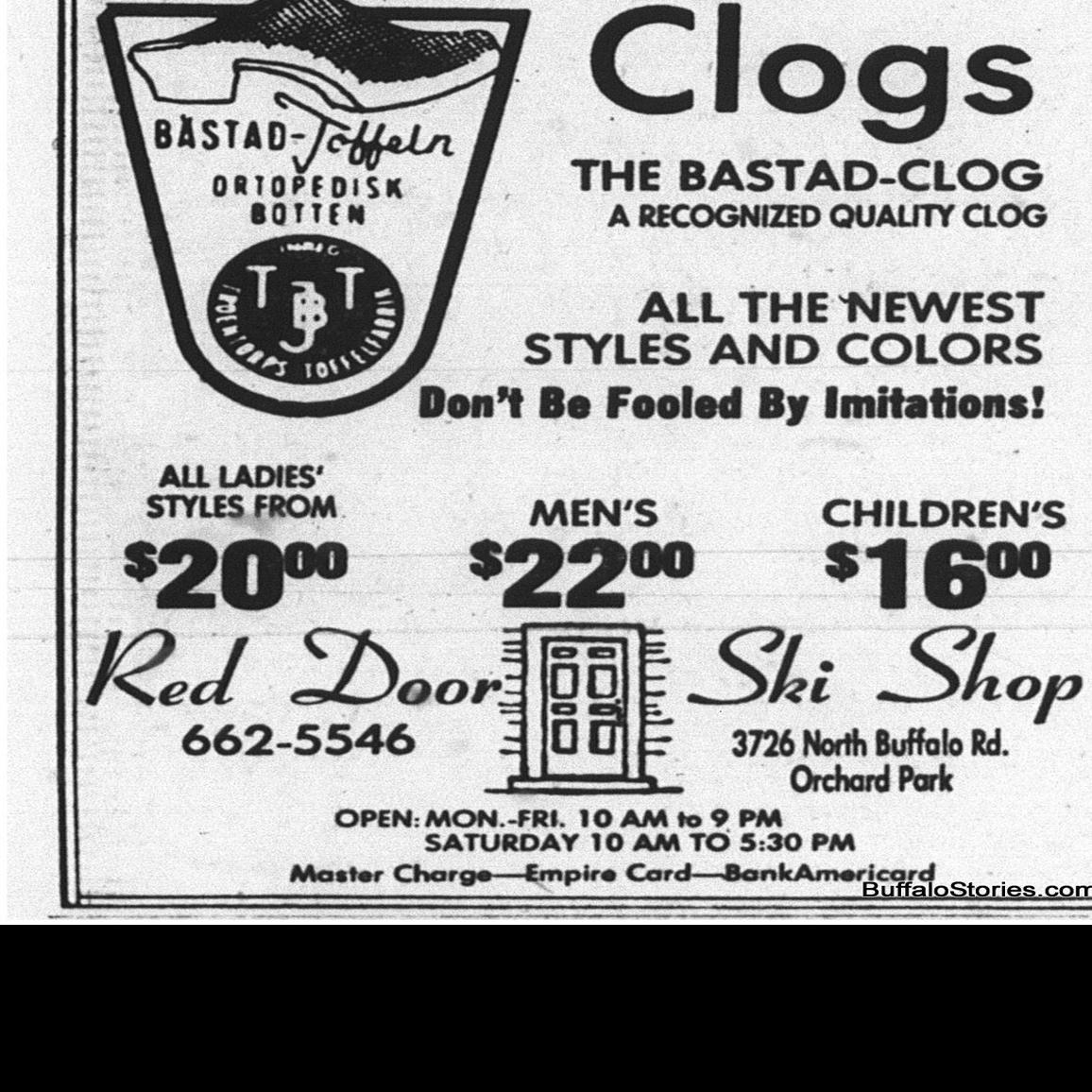 April 24, 1975: Where did you buy Bastad clogs? | History |