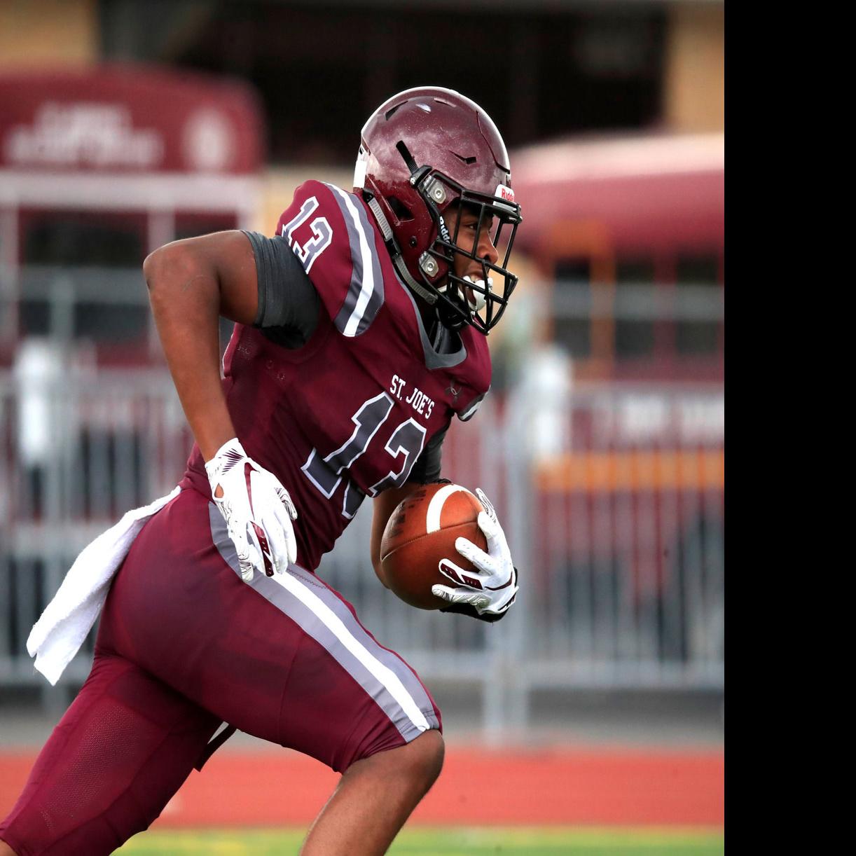 st joe s football star micah brown commits to stonehill high school buffalonews com