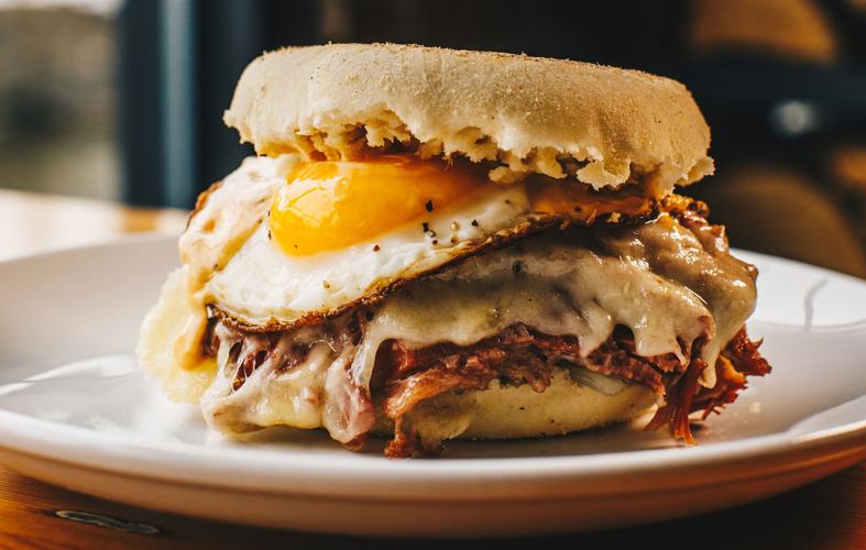 Dig In, Buffalo! Level up brunch with this crazy good breakfast sandwich