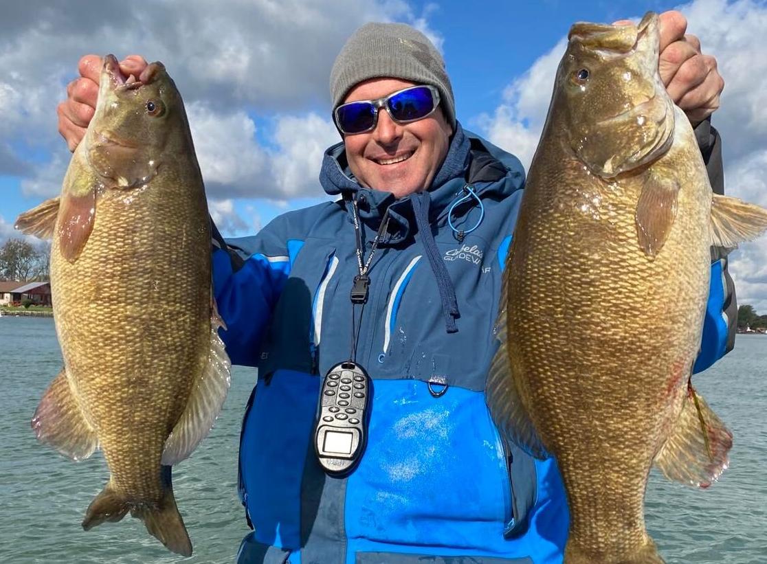 In deep with perch bites - Ontario OUT of DOORS