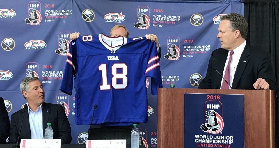 USA Hockey unveils Bills-themed jersey 