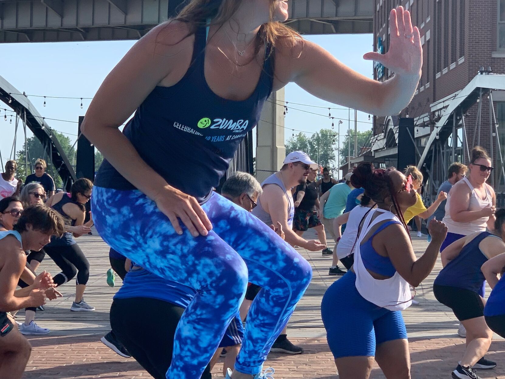 Zumba 2025 at canalside